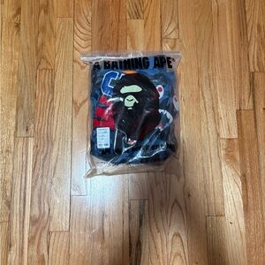 A Bathing Ape Blue Camo Hoodie Size M